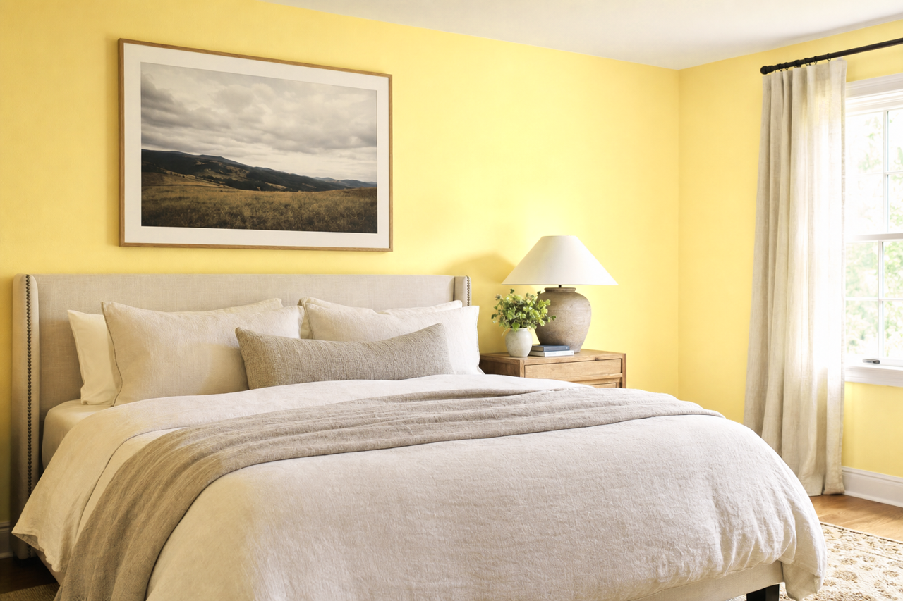 Wild Daisy by Valspar on interiors
