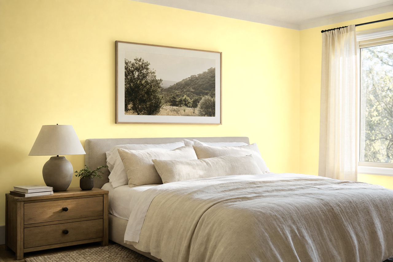 Daisy Spell by Valspar on interiors