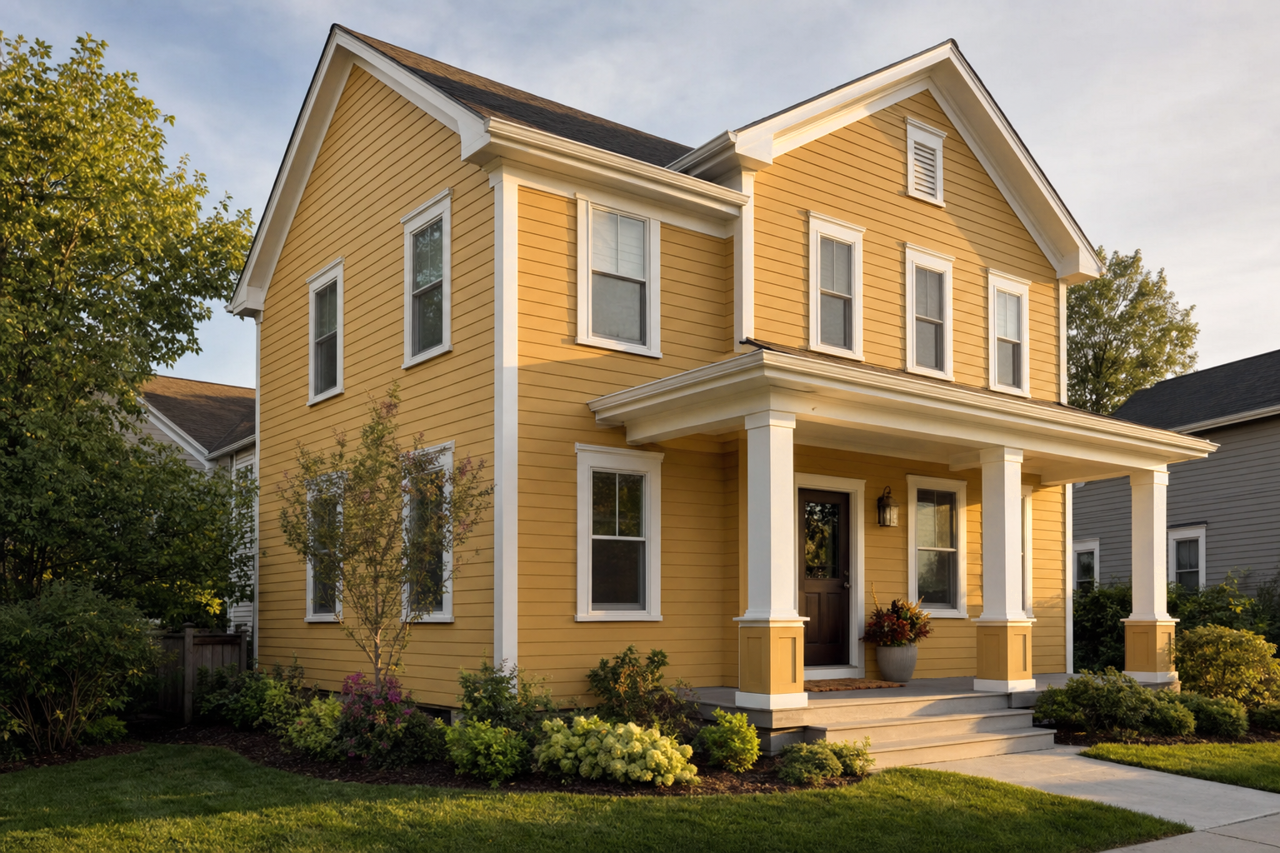 Corduroy by Valspar on exterior