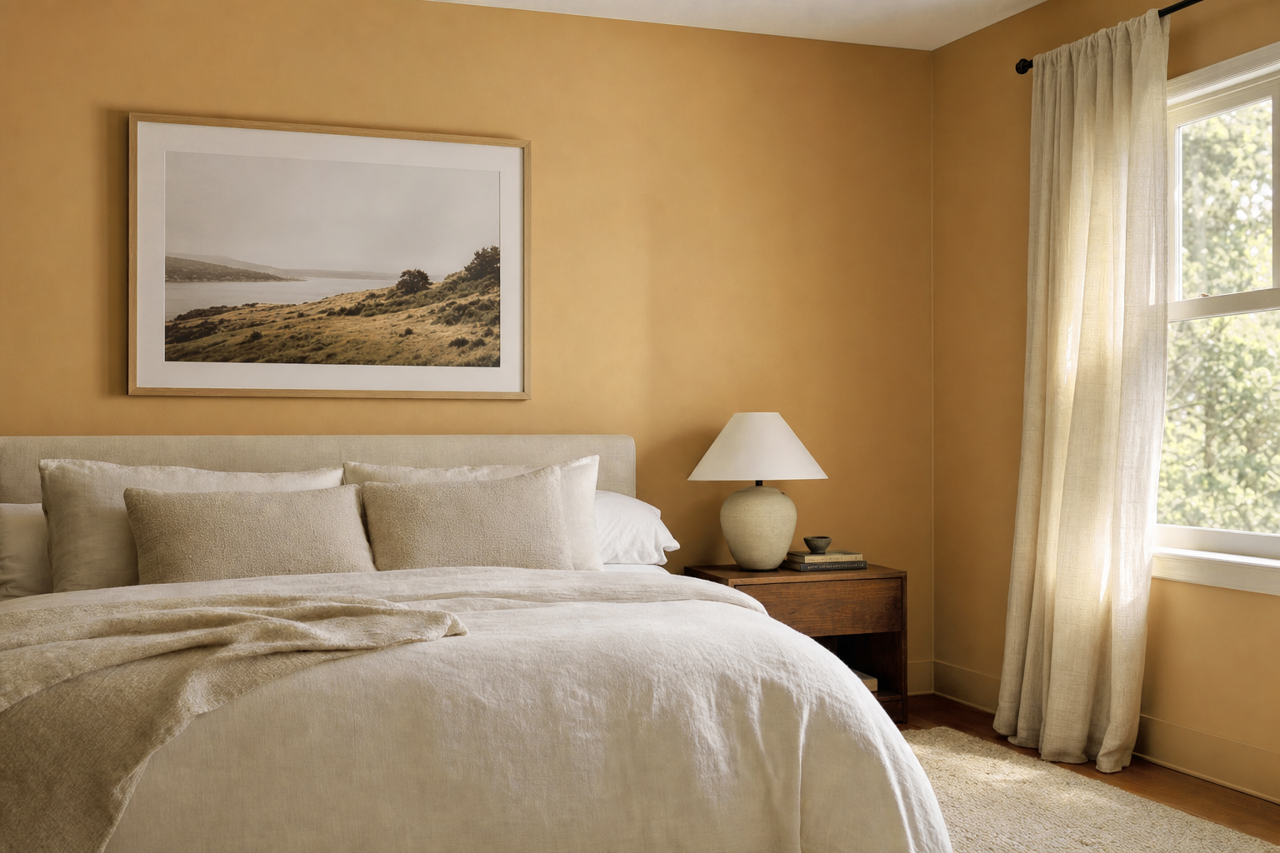Bedouin Trail by Valspar on interiors