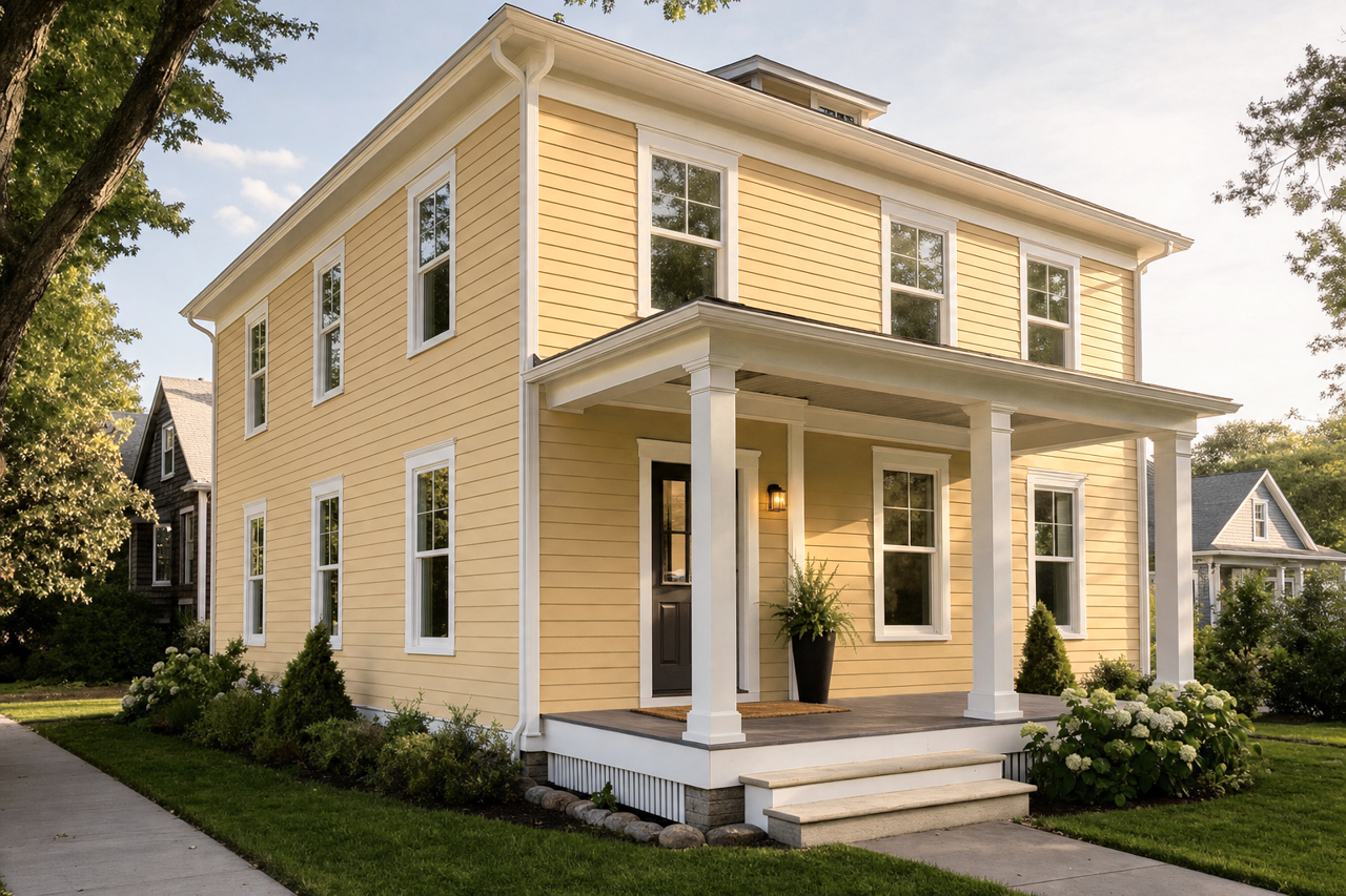 Tweed Jacket by Valspar on exterior