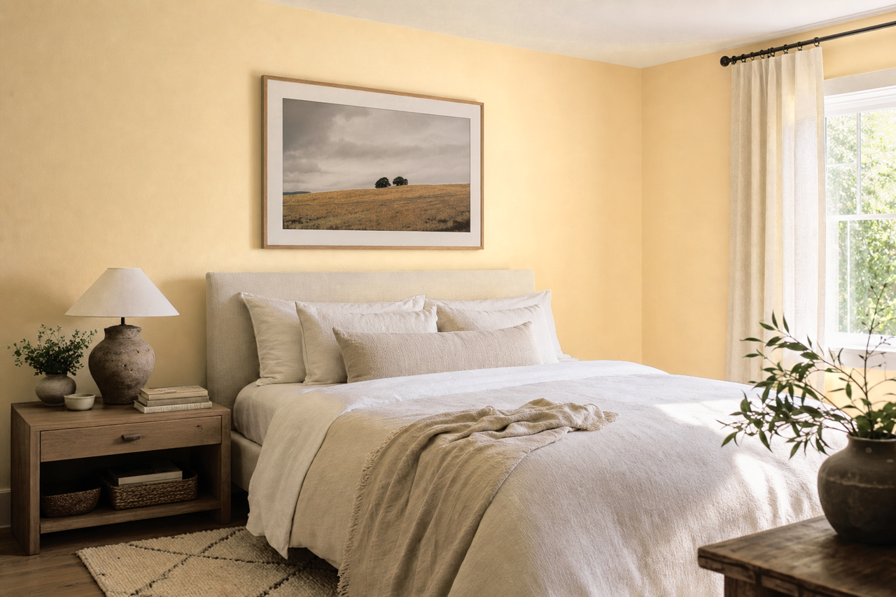Baked Scone by Valspar on interiors