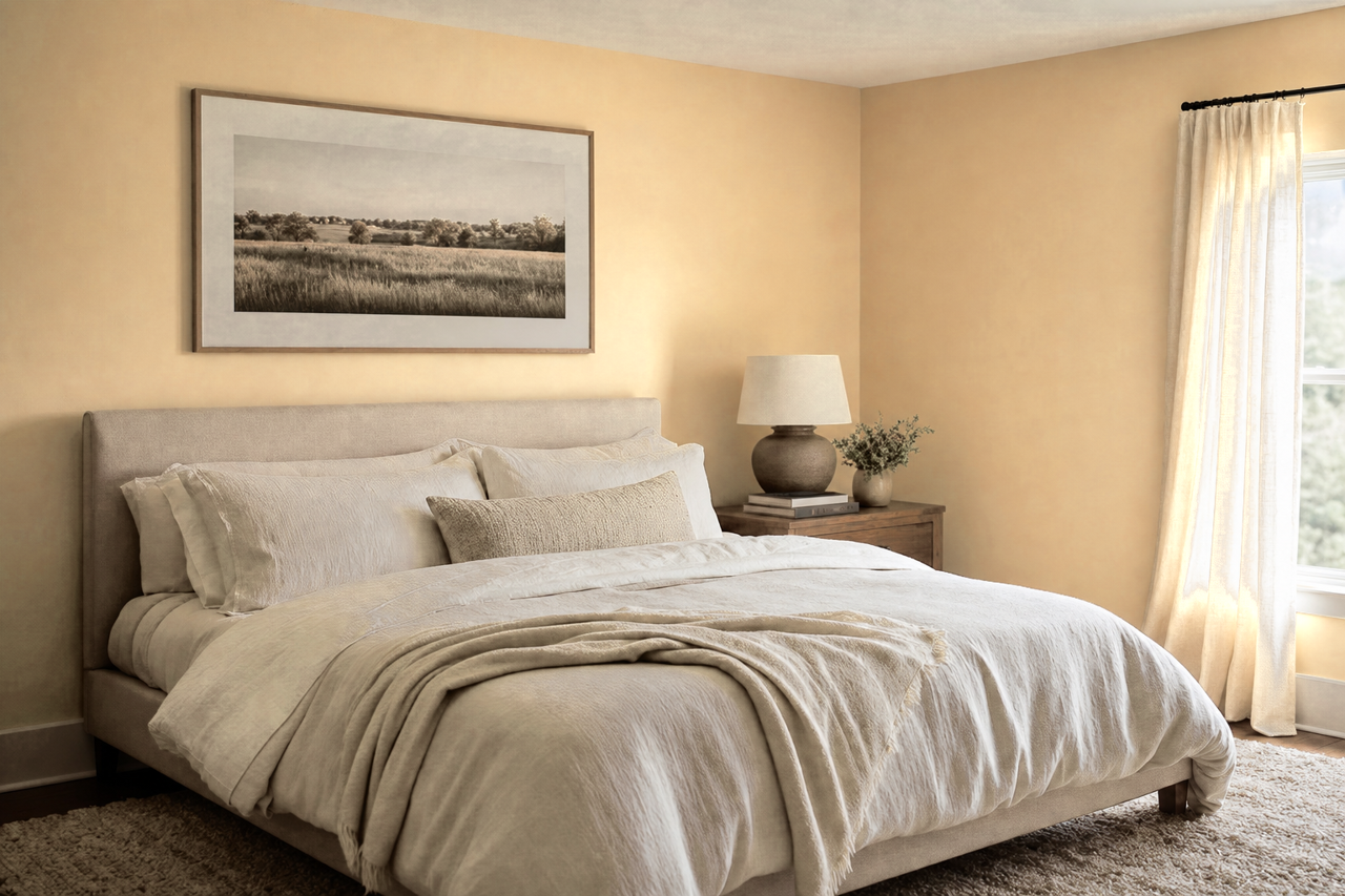 Paper Moon by Valspar on interiors