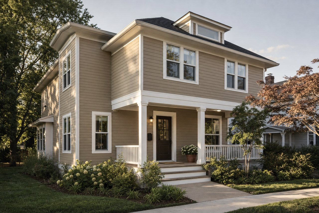 Winter Delta by Valspar on exterior