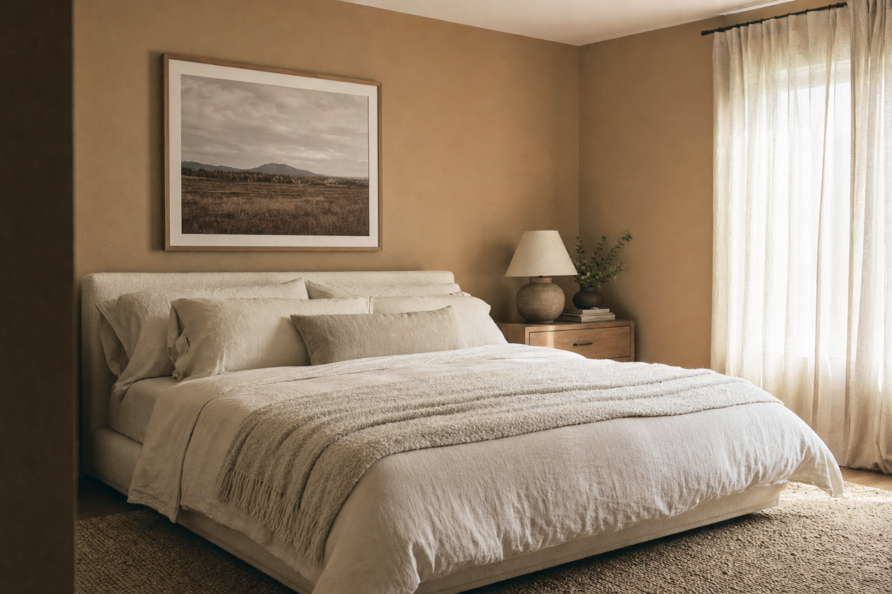 Winter Delta by Valspar on interiors