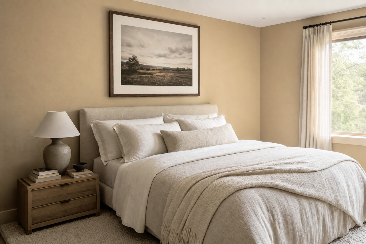 Wild Mushroom by Valspar on interiors