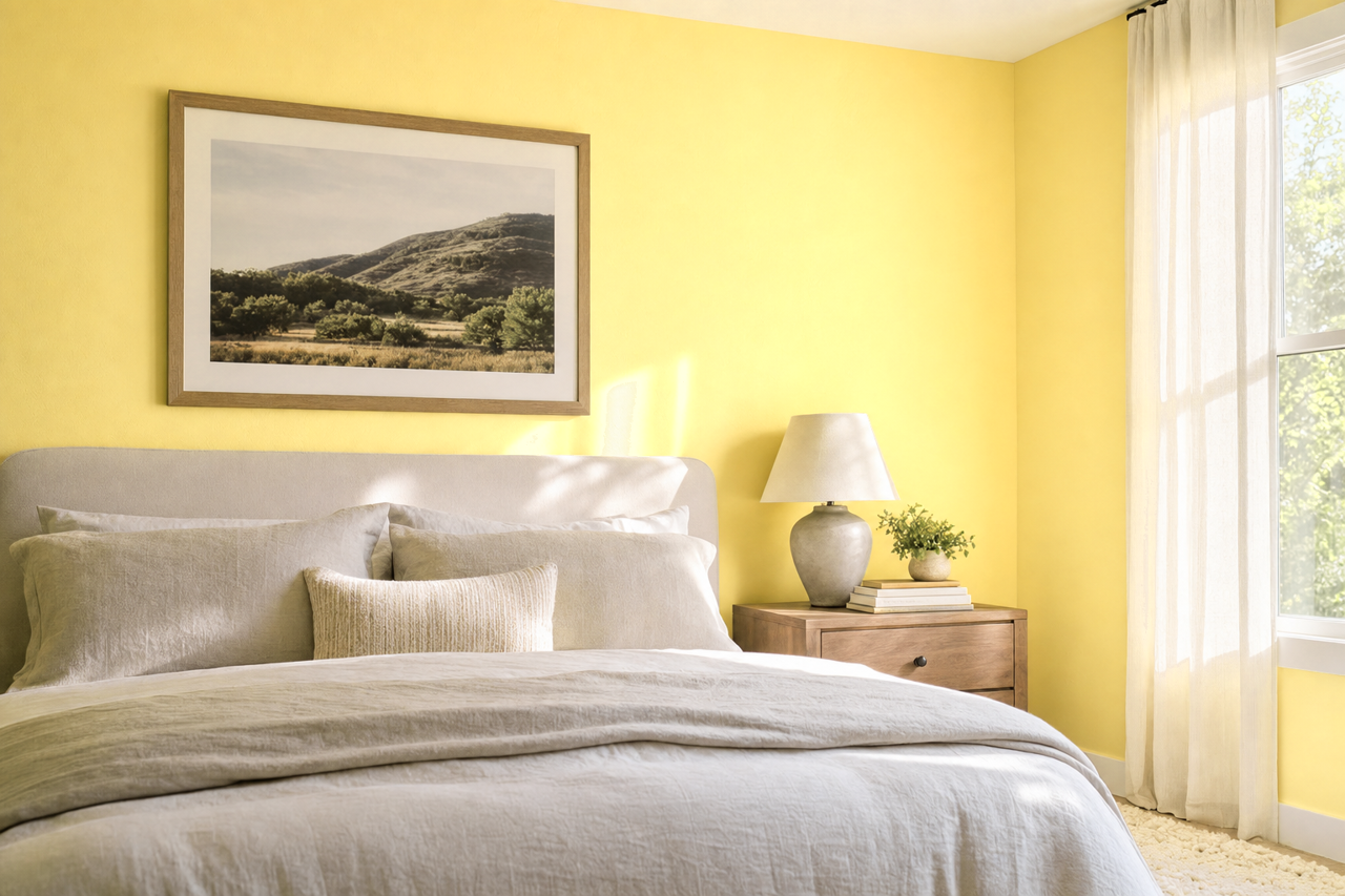 Chickery Chick by Valspar on interiors
