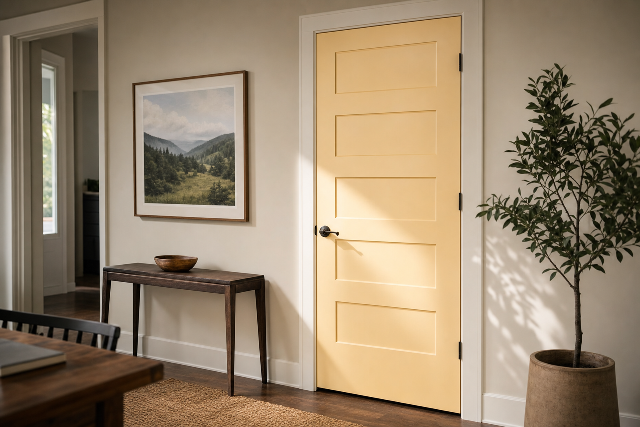 Linen Napkin by Valspar on interior-doors