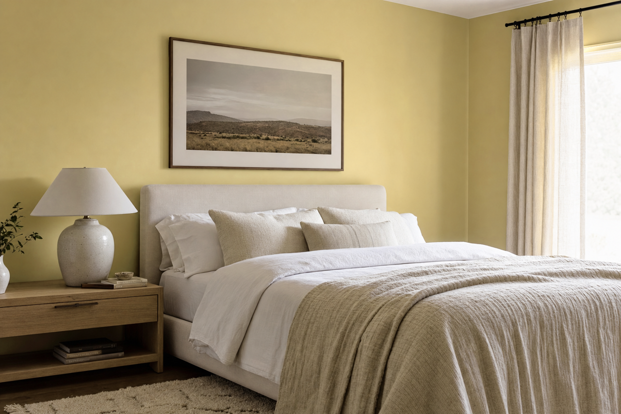 Desert Grass by Valspar on interiors