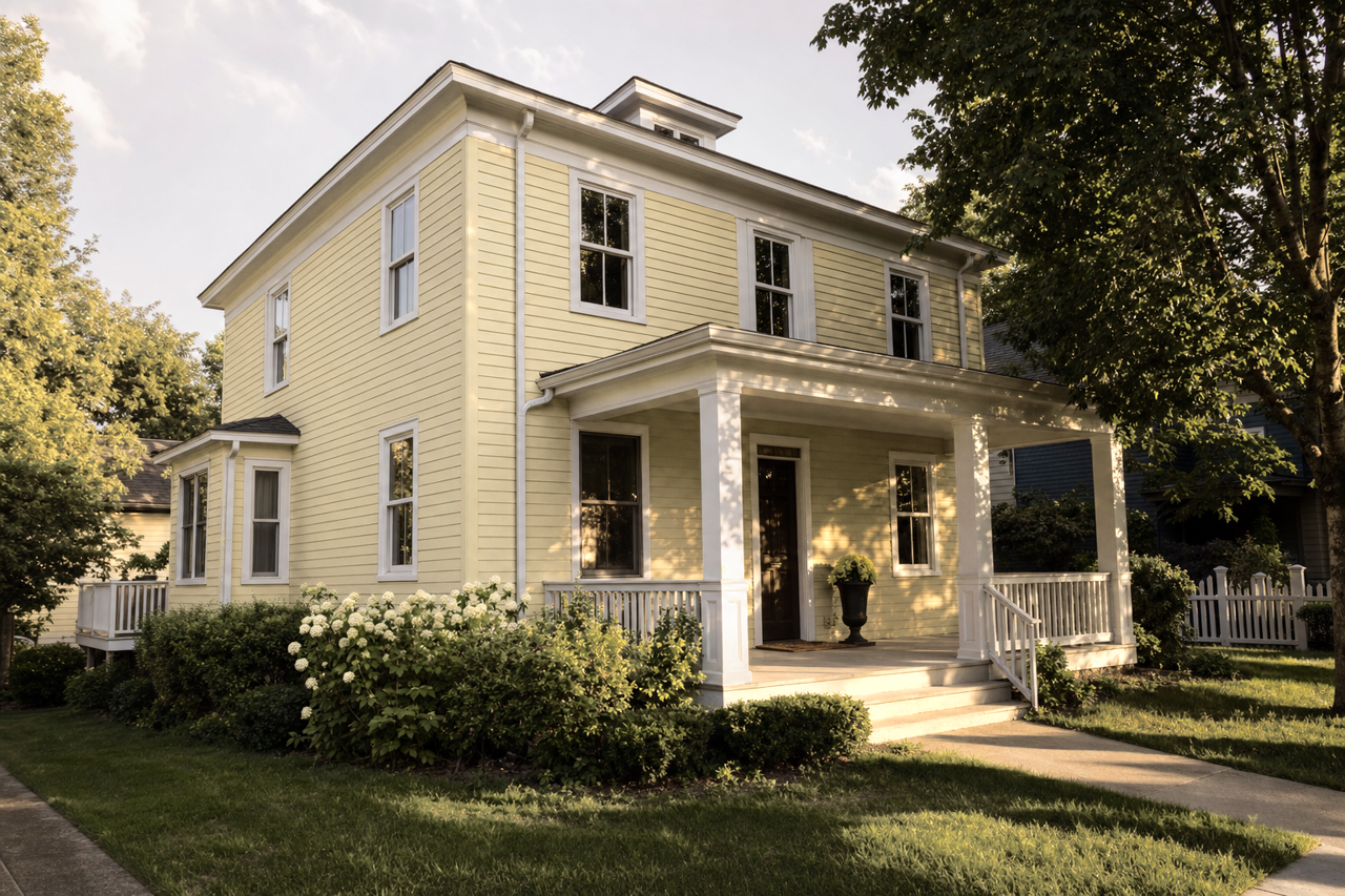 Dry Leaf by Valspar on exterior