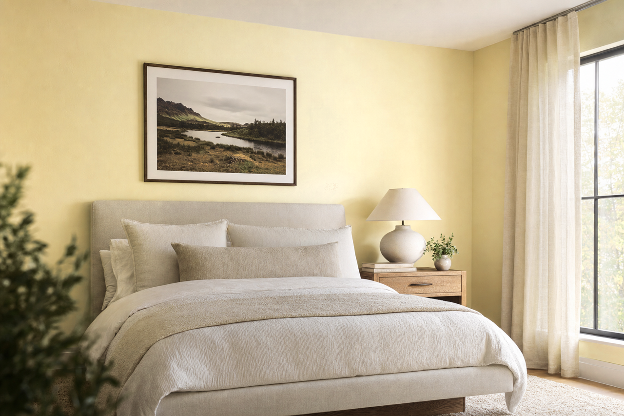 Ancient Scroll by Valspar on interiors