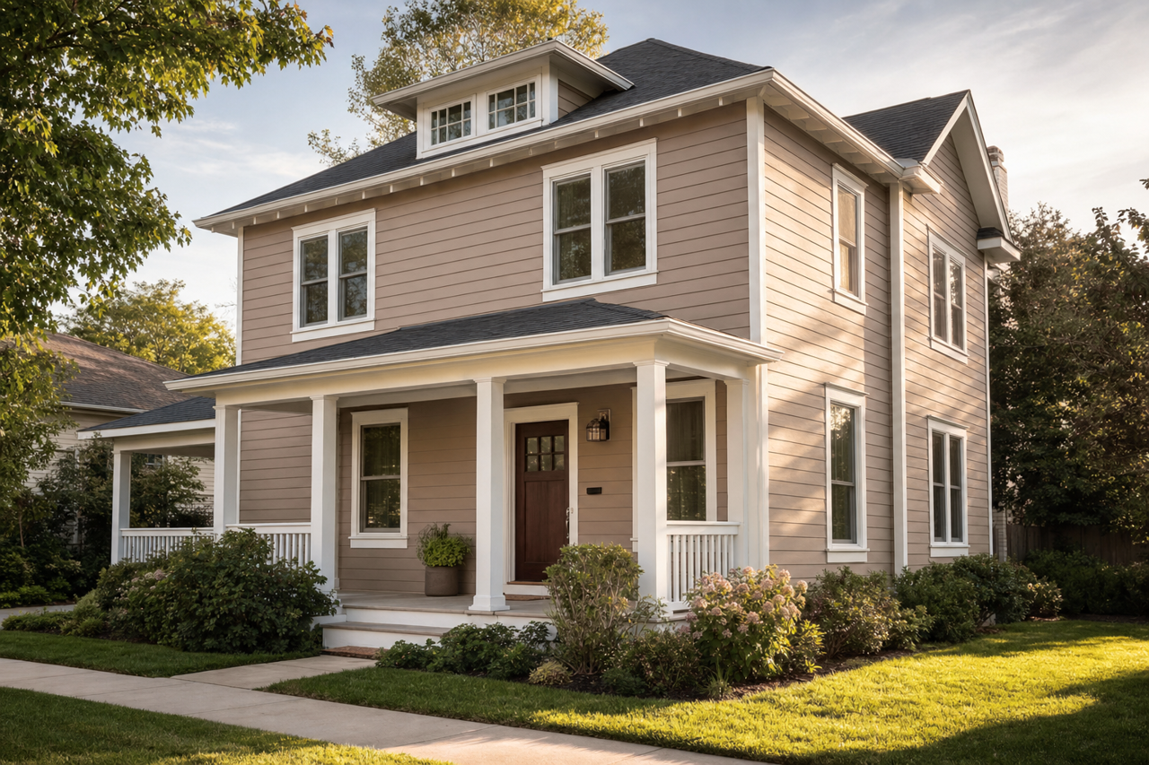 Rugged by Valspar on exterior
