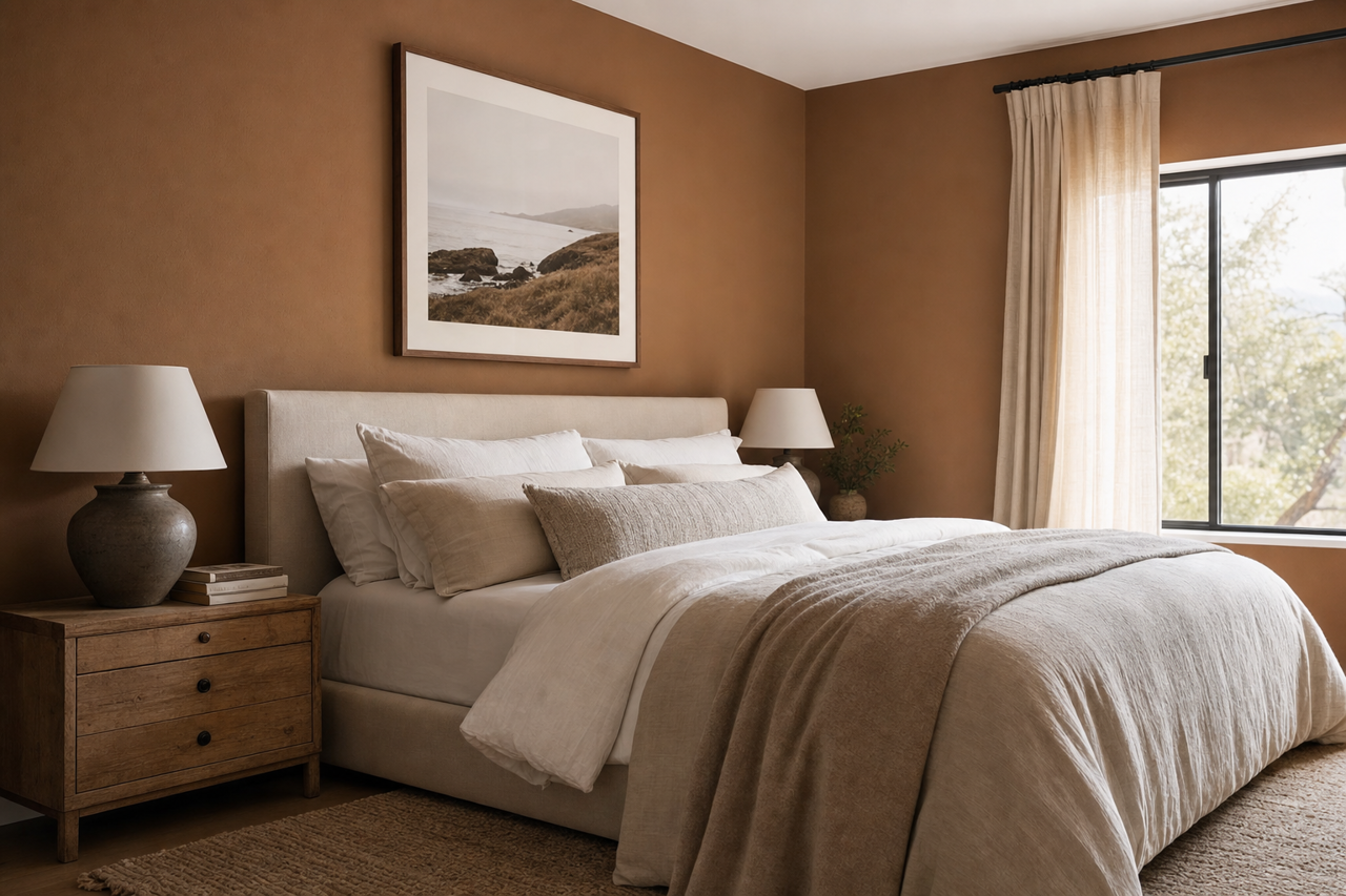 Treetrunk by Valspar on interiors