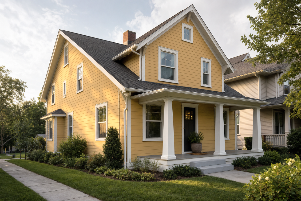 Bamboo Leaves by Valspar on exterior