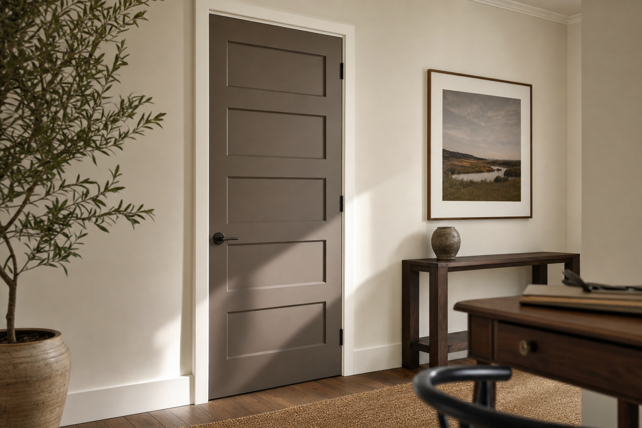 Labrador by Valspar on interior-doors