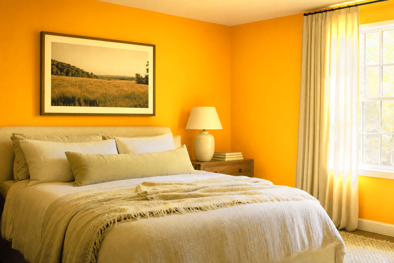 Sunspark by Valspar on interiors