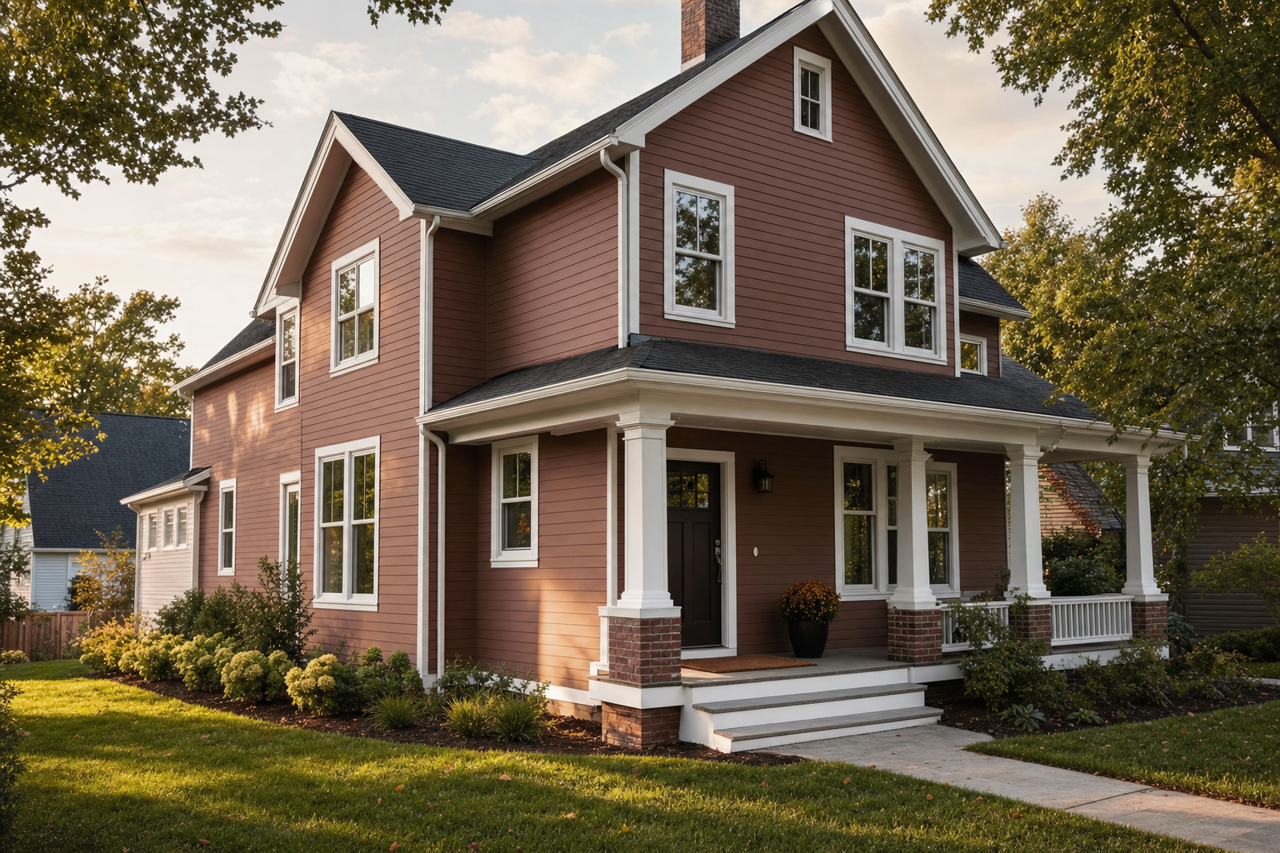 Cowboy Hat by Valspar on exterior