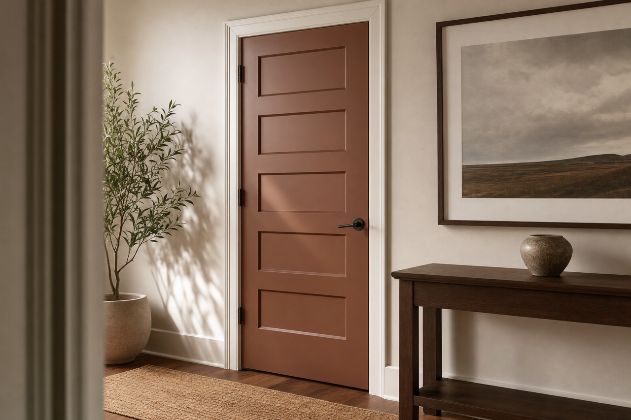 Cowboy Hat by Valspar on interior-doors