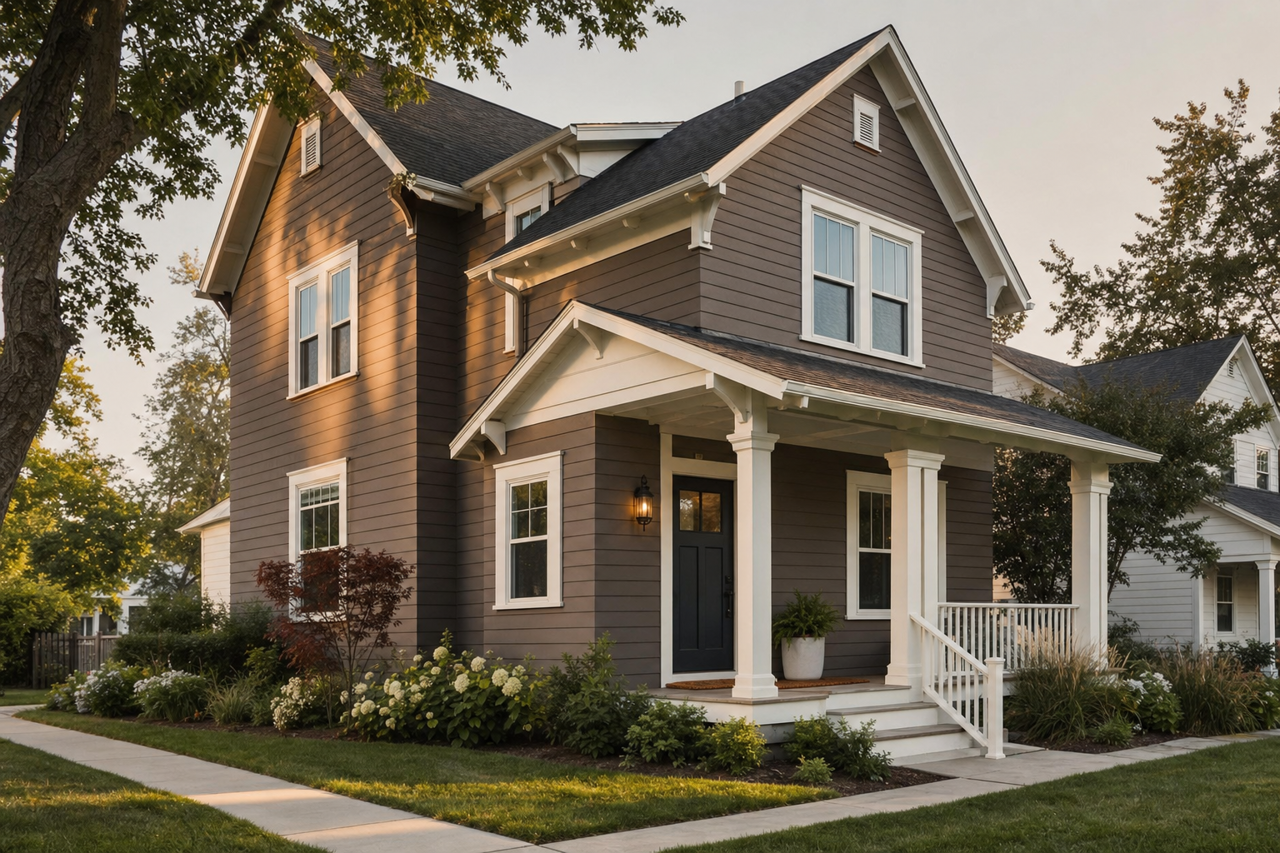 Garden Walk by Valspar on exterior