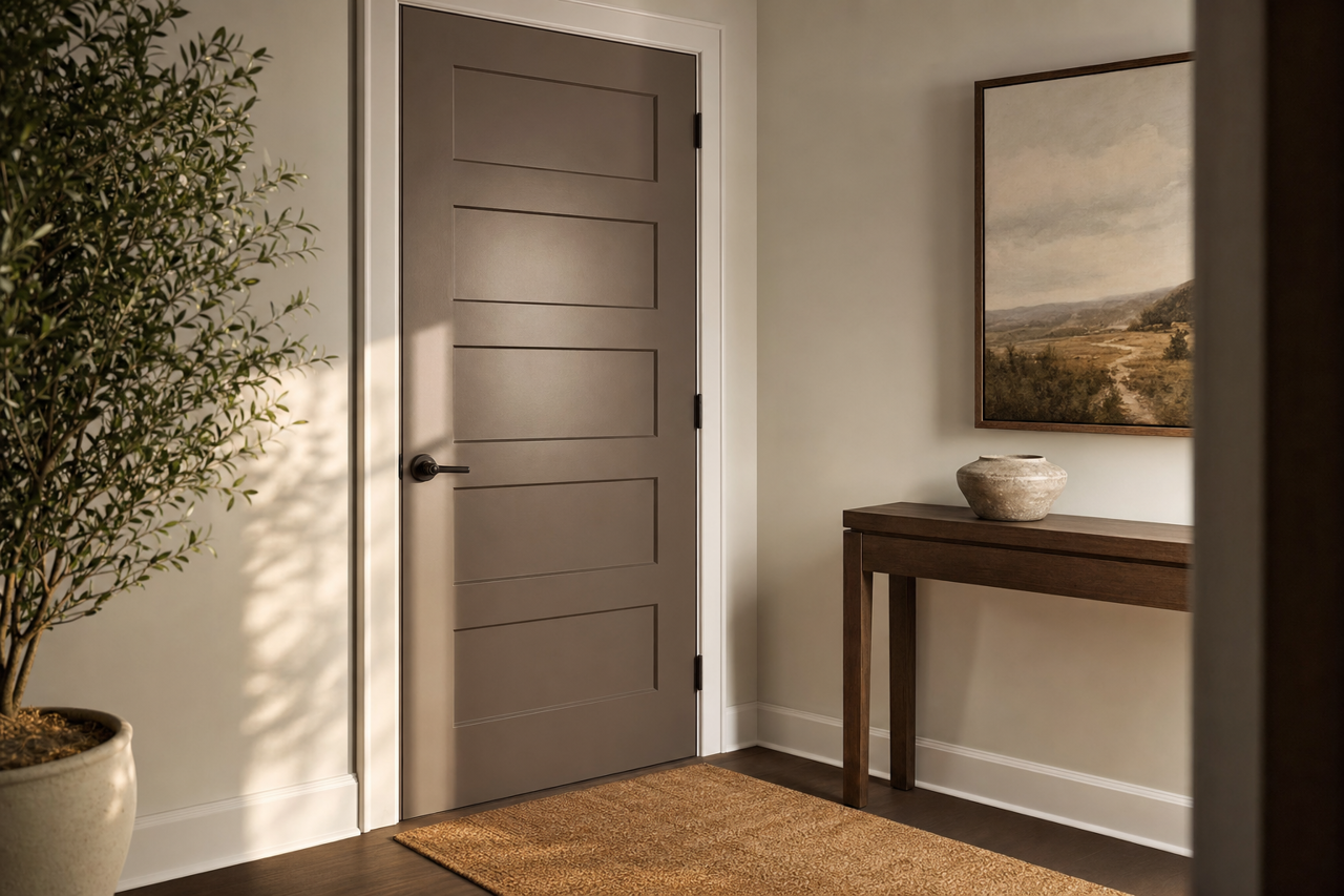 Garden Walk by Valspar on interior-doors