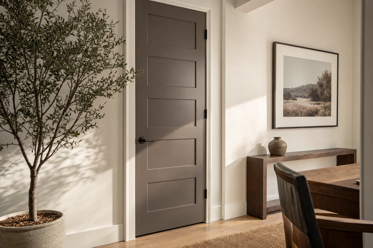 Frontier Road by Valspar on interior-doors