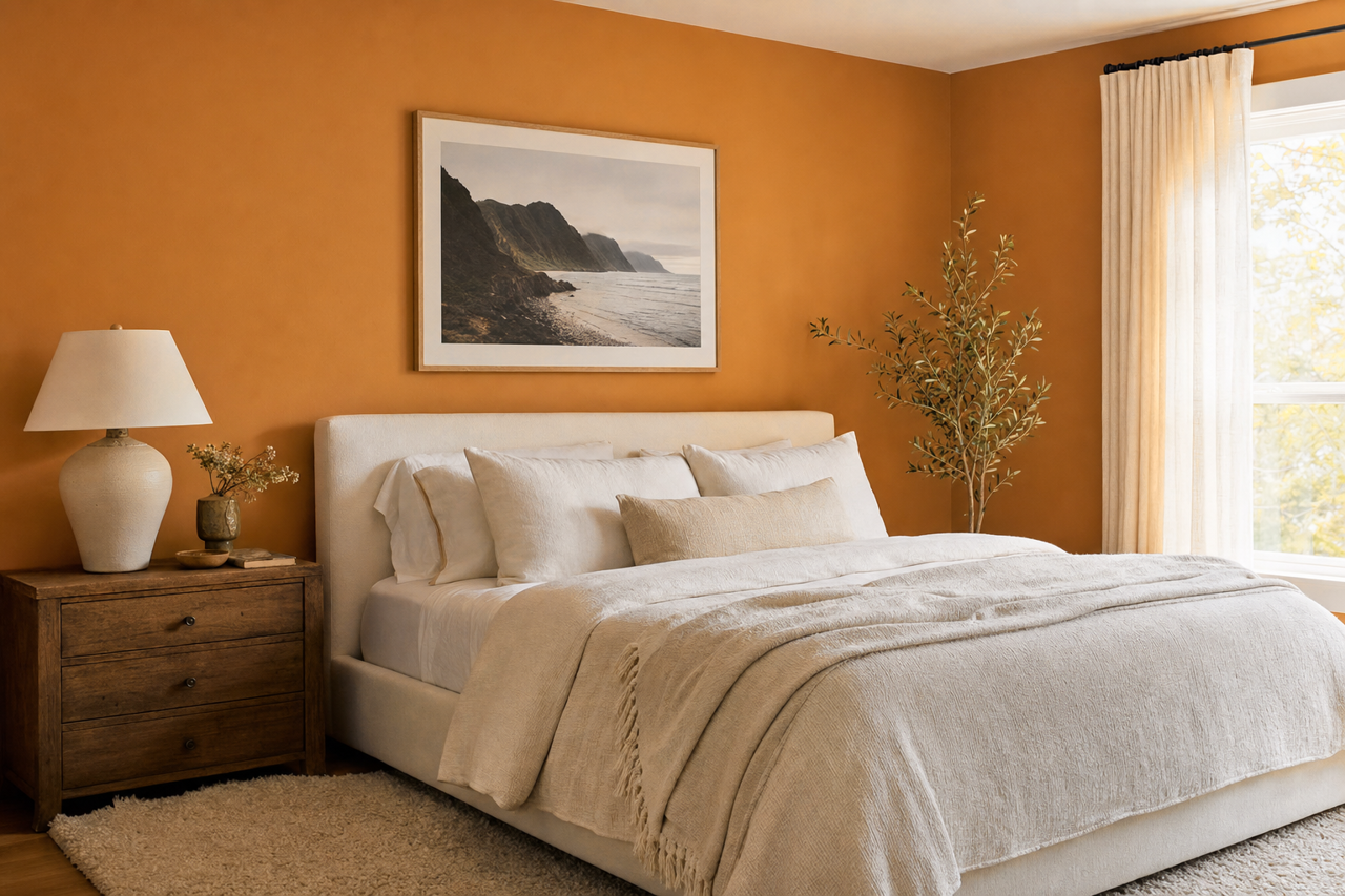 Wet Riverbanks by Valspar on interiors
