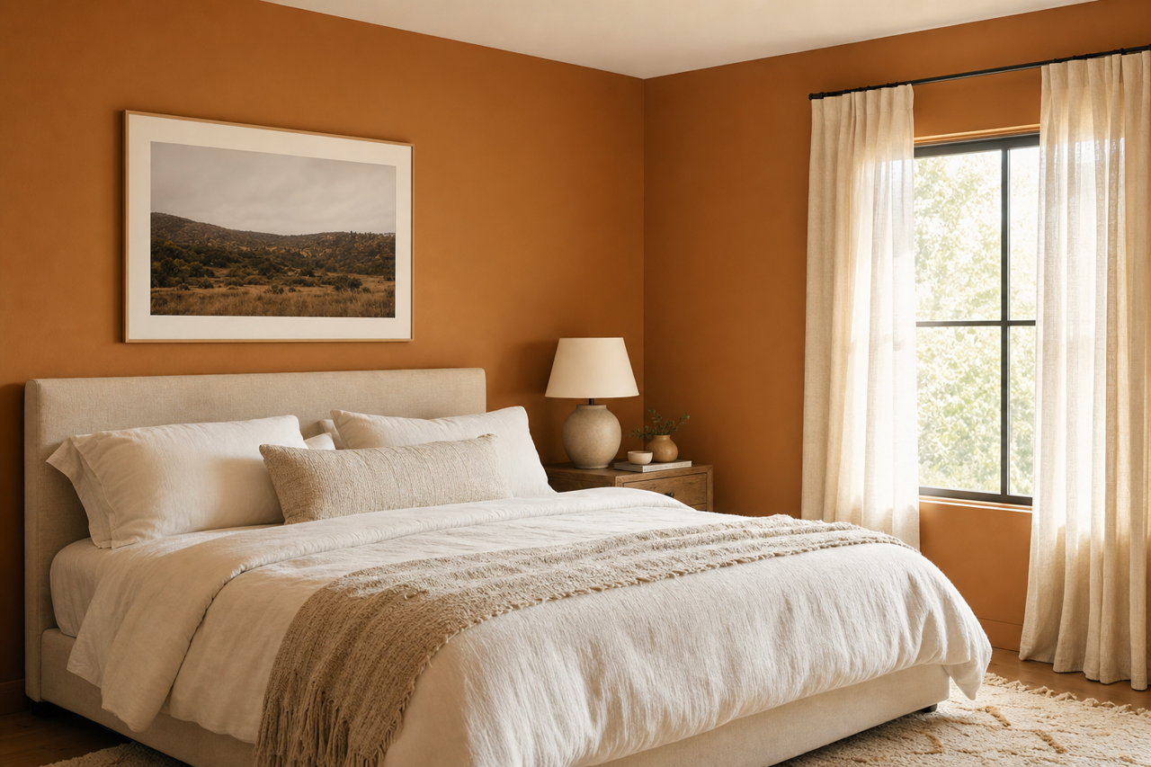 Autumn Surprise by Valspar on interiors