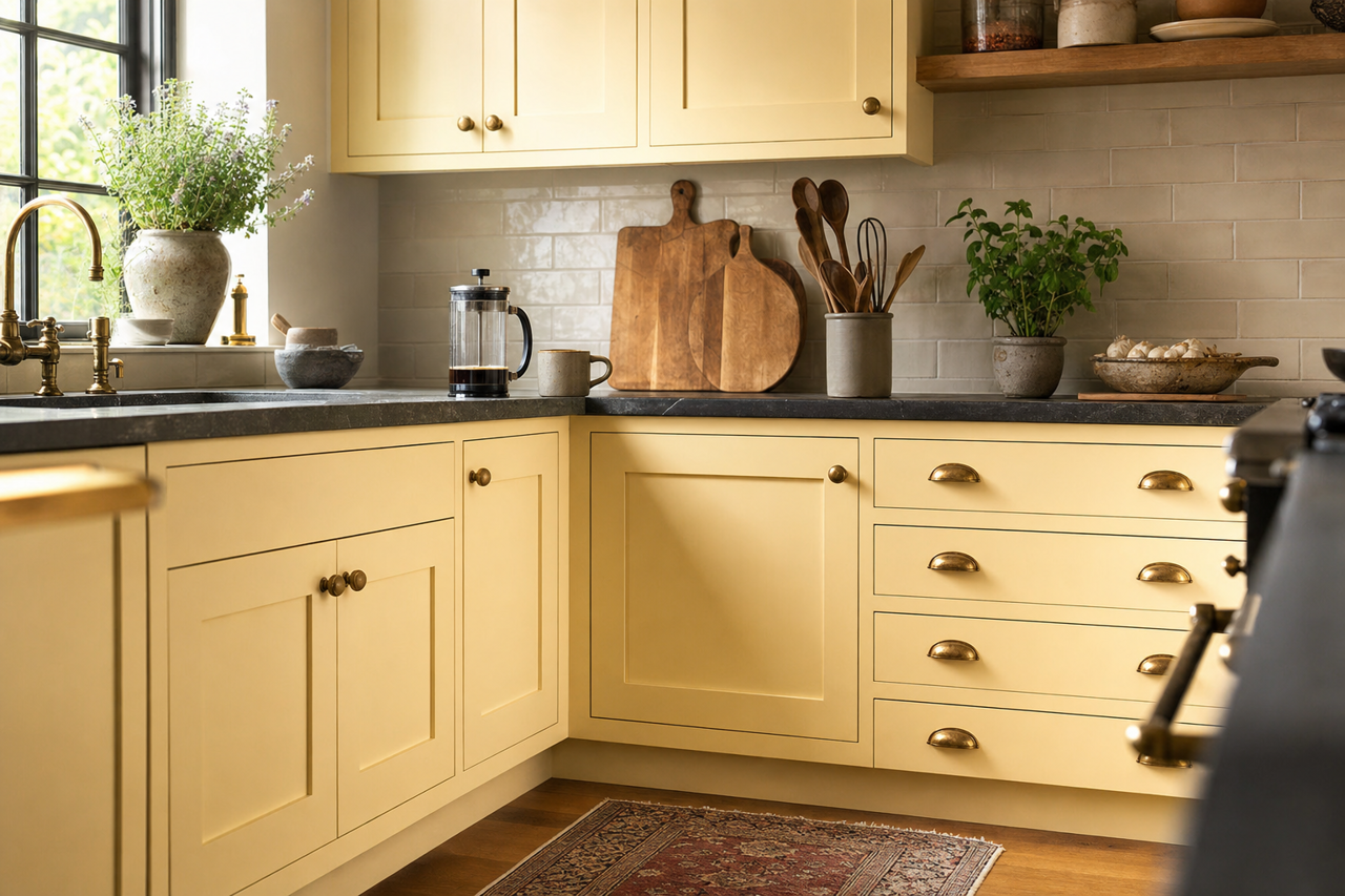 You by Benjamin Moore on cabinets