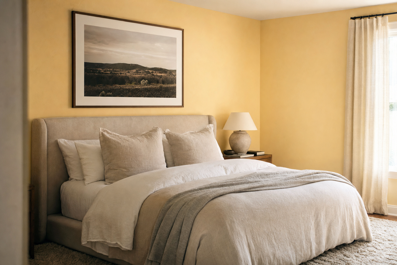 Old world Romance by Benjamin Moore on interiors