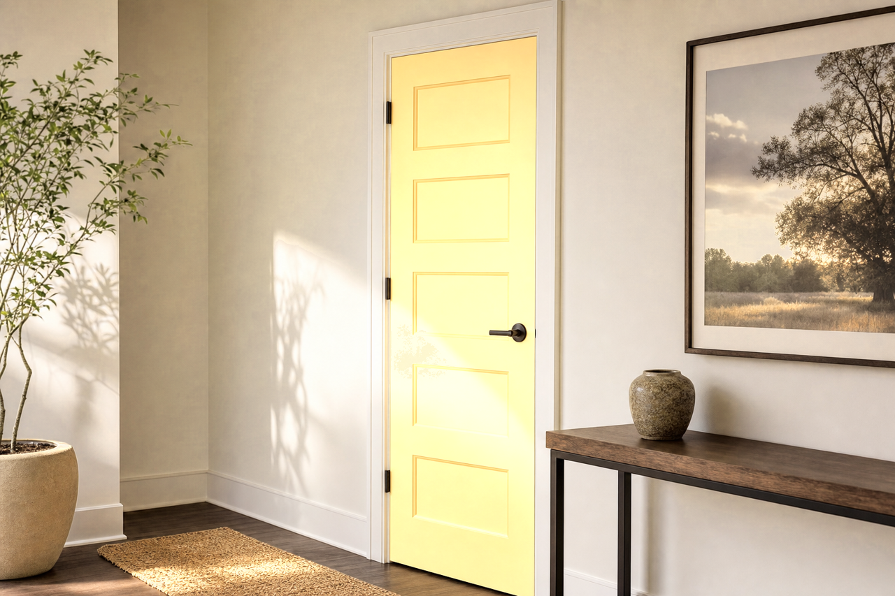 Shooting Star by Benjamin Moore on interior-doors