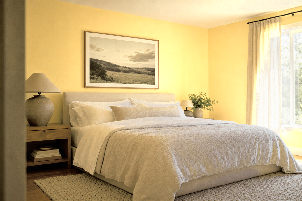 Squish-Squash by Benjamin Moore on interiors
