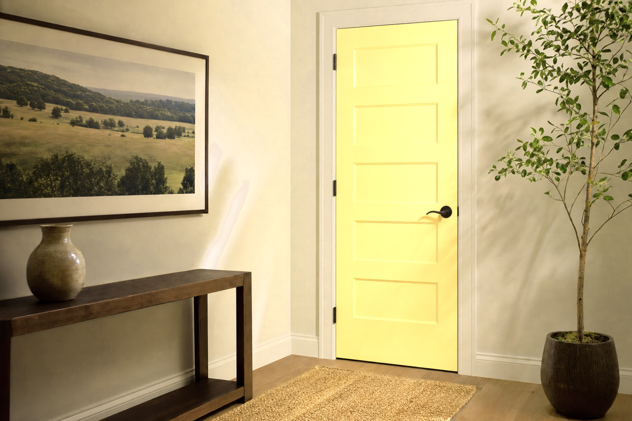 Little by Benjamin Moore on interior-doors
