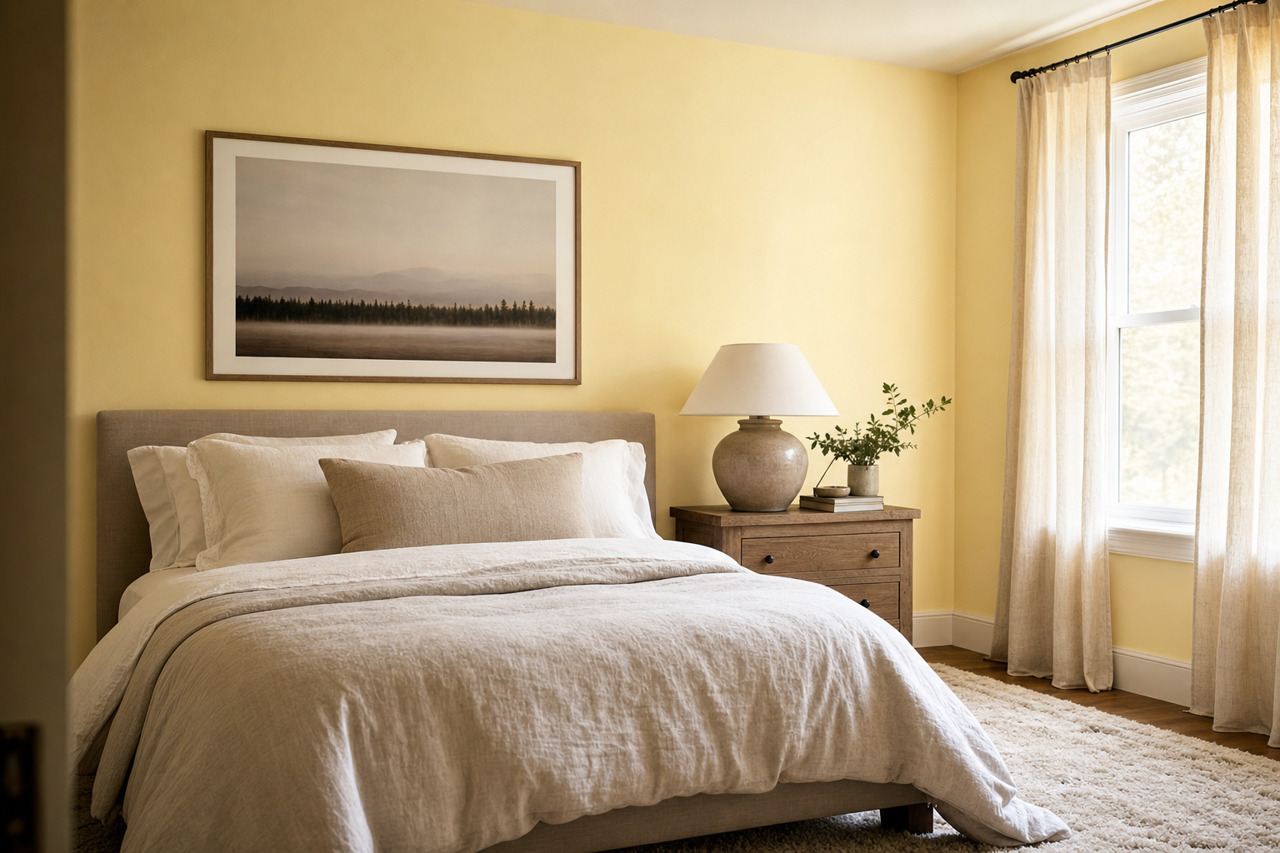 Lightning by Benjamin Moore on interiors