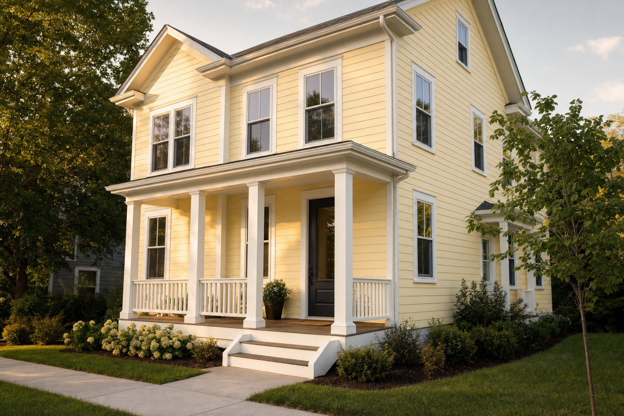 Little by Benjamin Moore on exterior