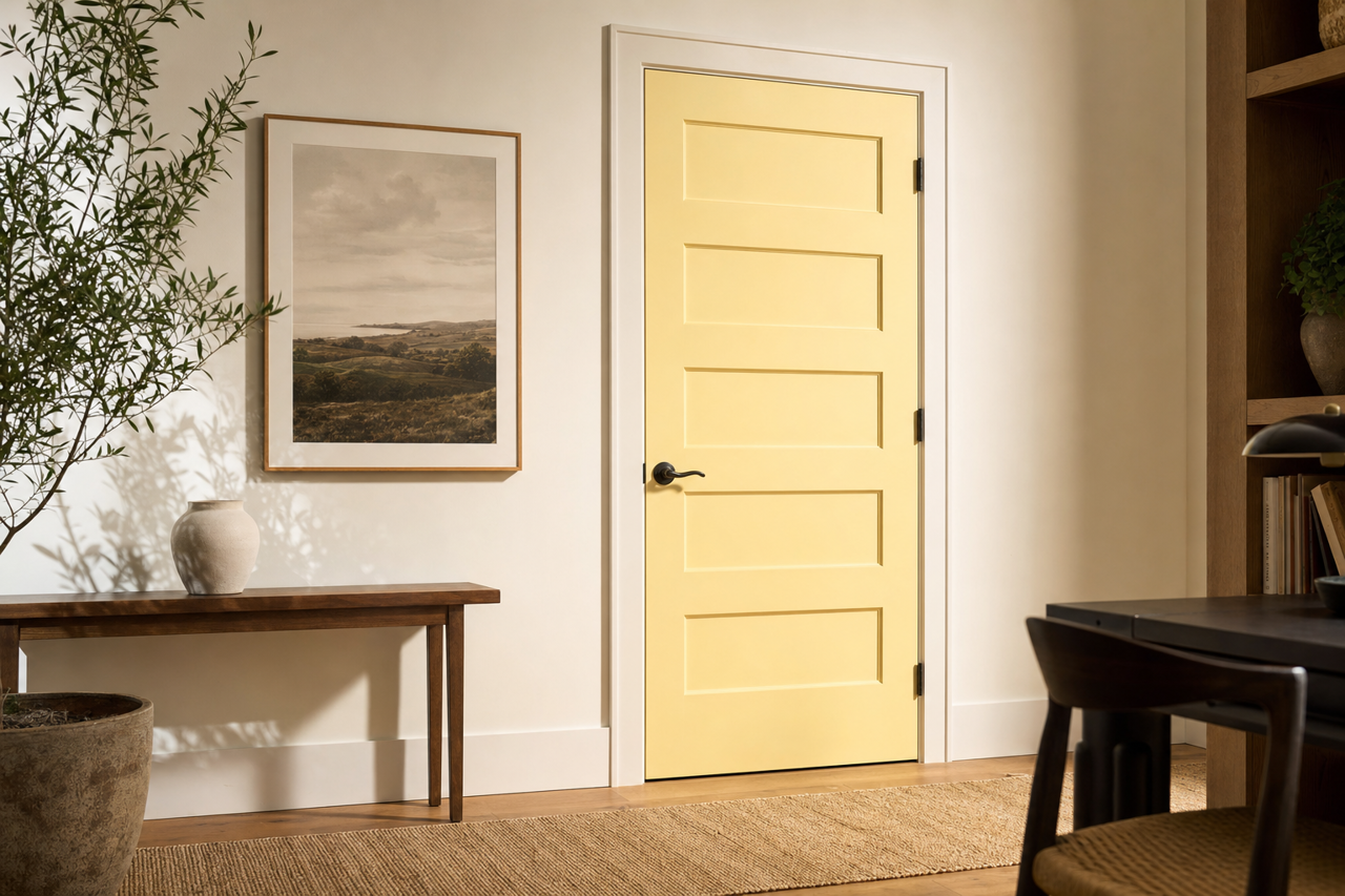 Little by Benjamin Moore on interior-doors