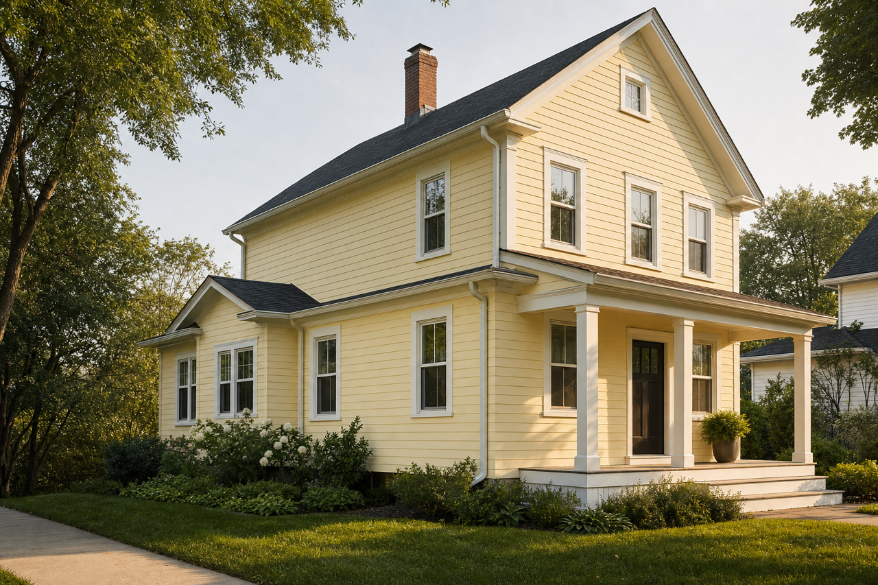 Old by Benjamin Moore on exterior