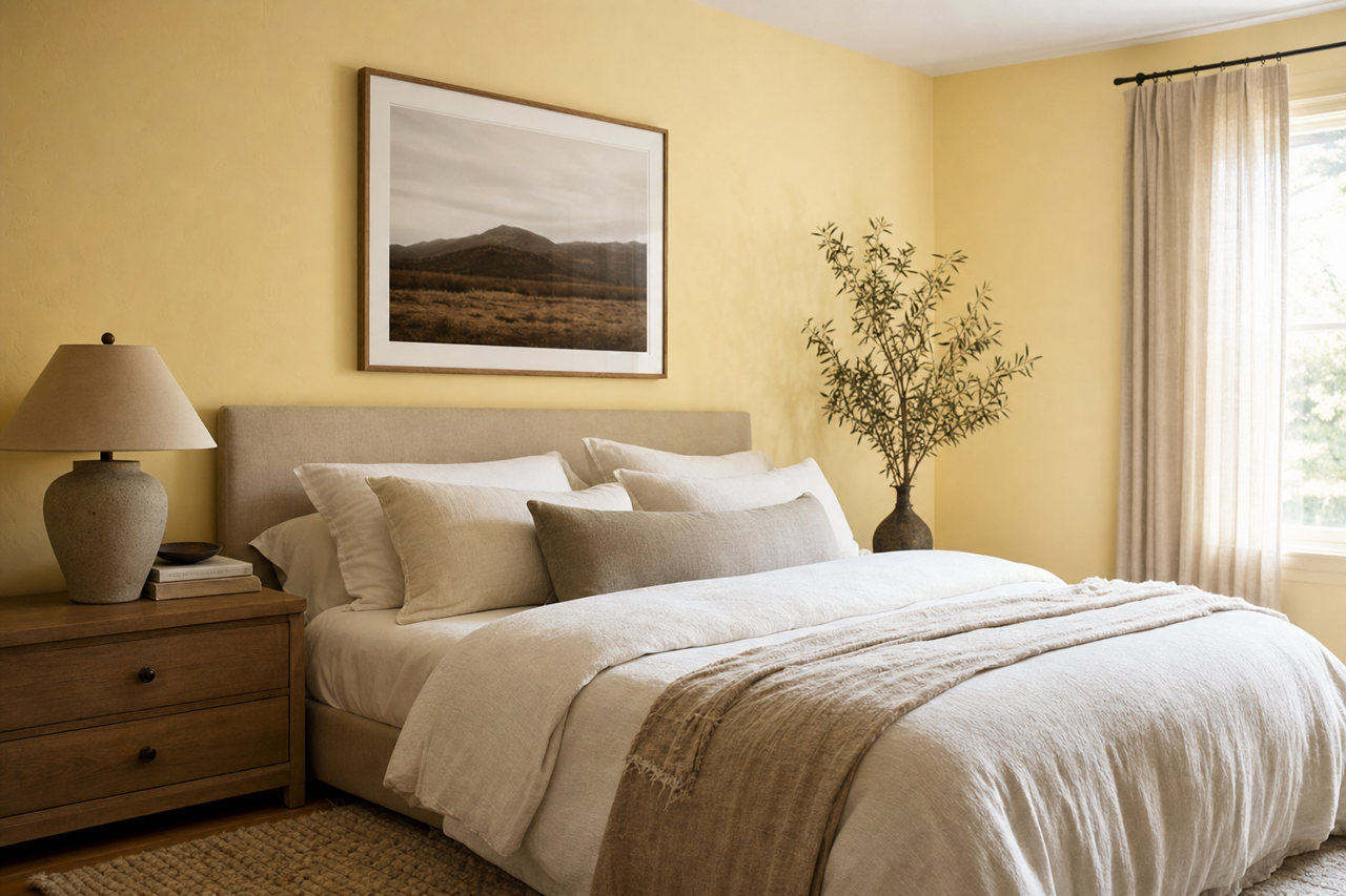 Old by Benjamin Moore on interiors