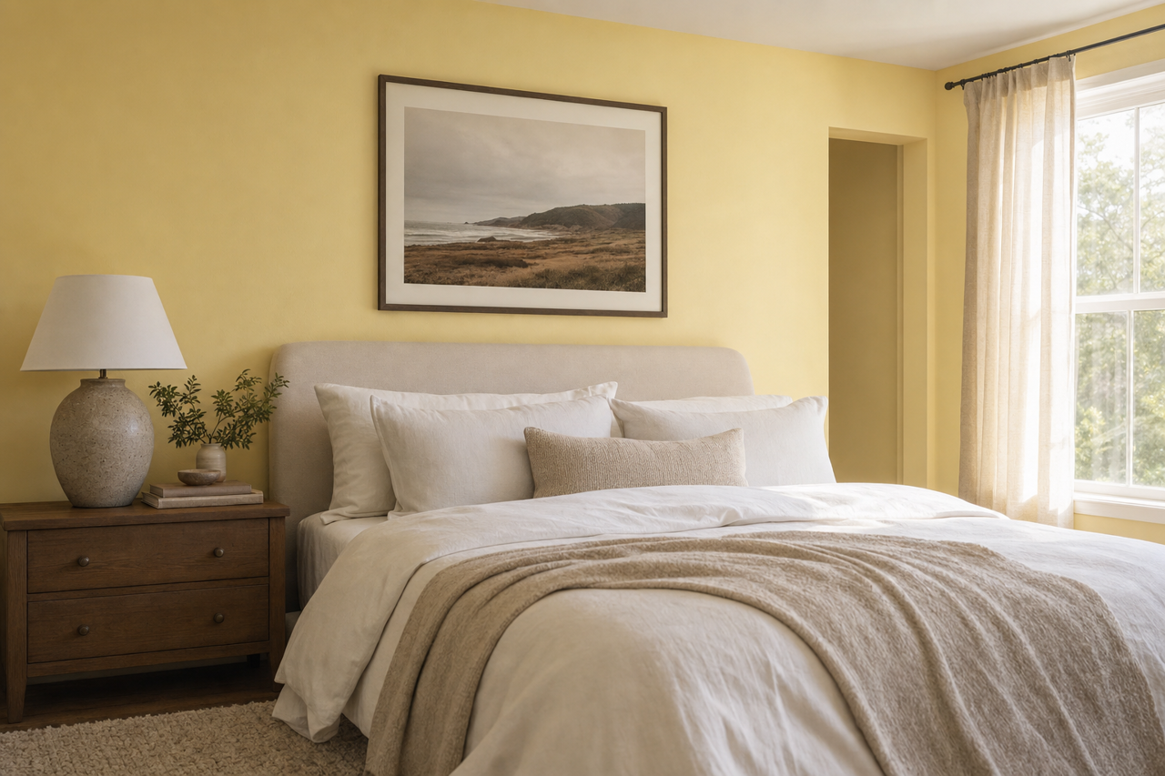 Early by Benjamin Moore on interiors
