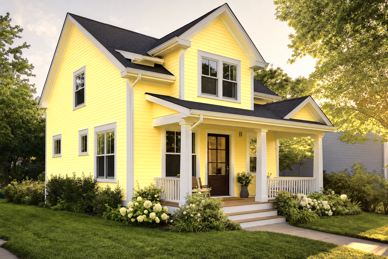 Lightning by Benjamin Moore on exterior