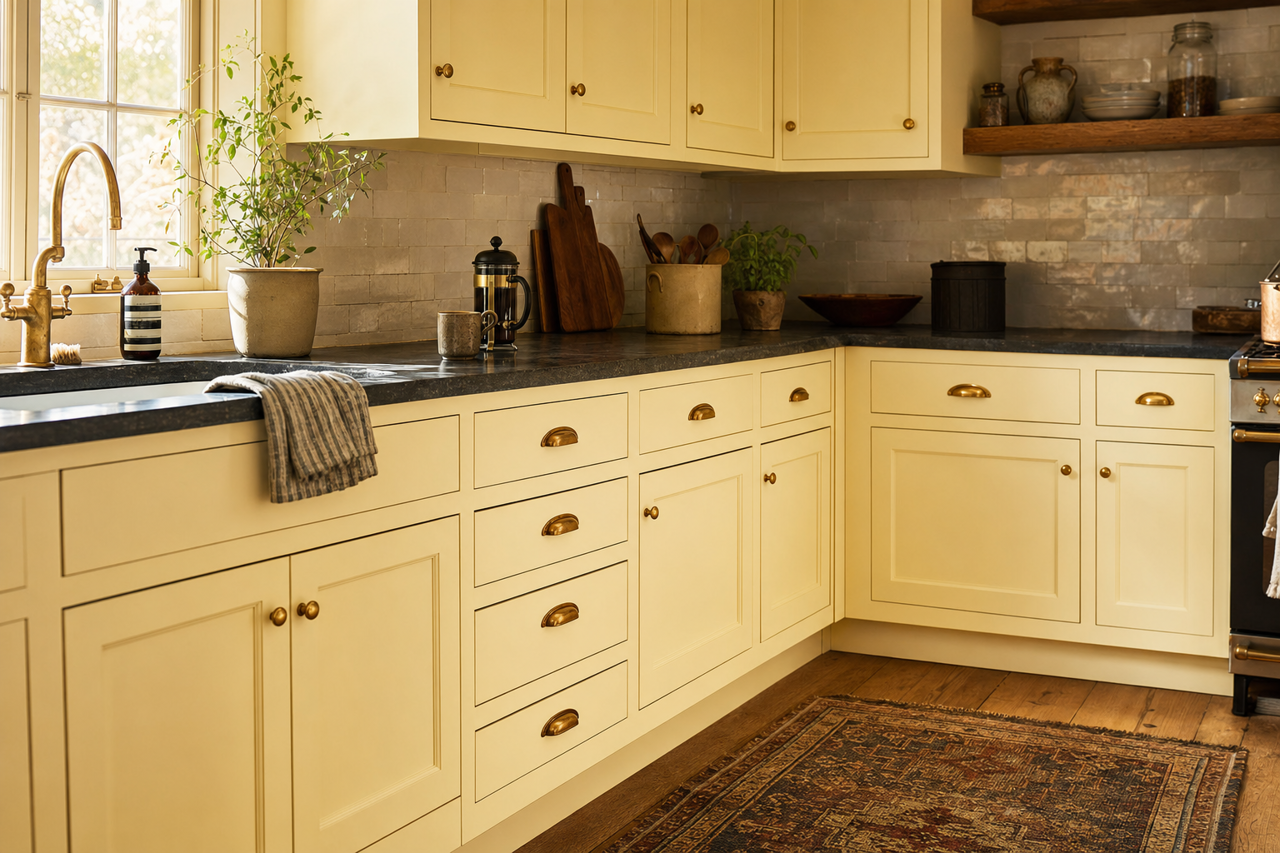 Halifax by Benjamin Moore on cabinets