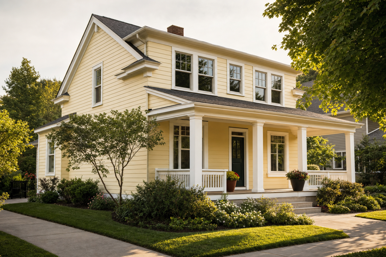 Halifax by Benjamin Moore on exterior