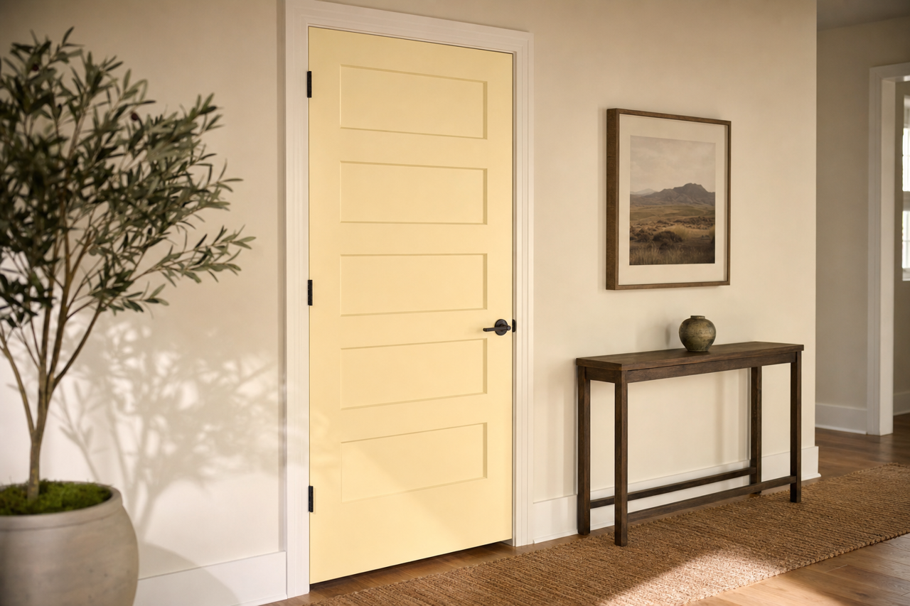 Halifax by Benjamin Moore on interior-doors