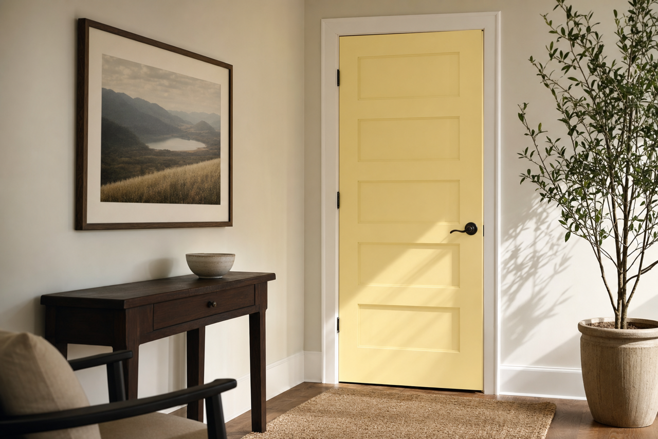 Fun by Benjamin Moore on interior-doors