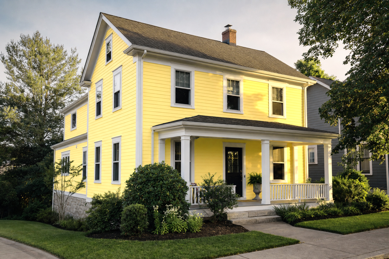 No-Nonsense by Benjamin Moore on exterior