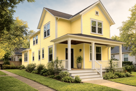 Mulholland Yellow by Benjamin Moore