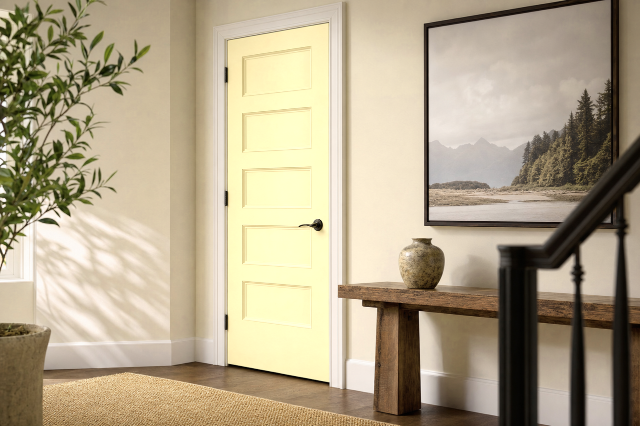 Luminaire by Benjamin Moore on interior-doors