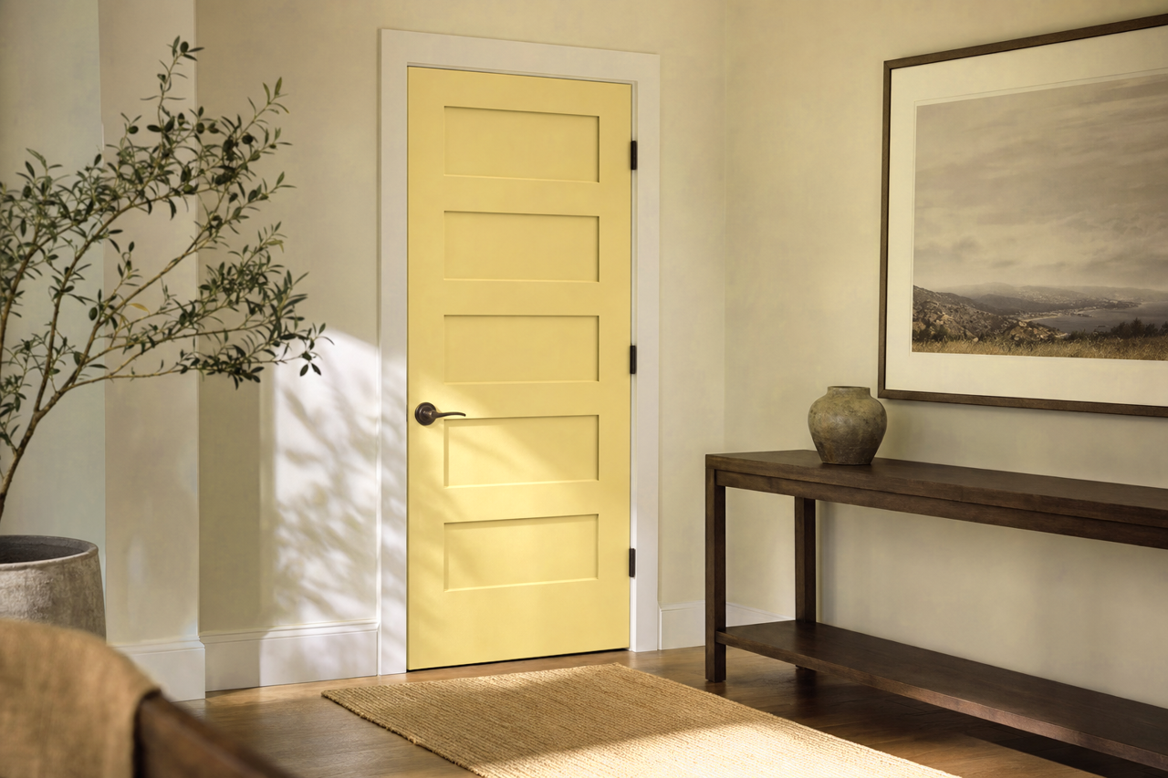 Mother by Benjamin Moore on interior-doors