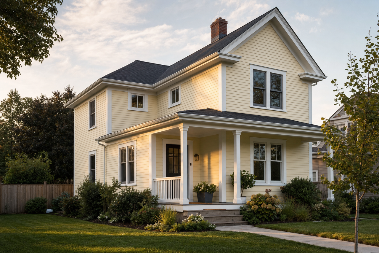 Hawthorne by Benjamin Moore on exterior