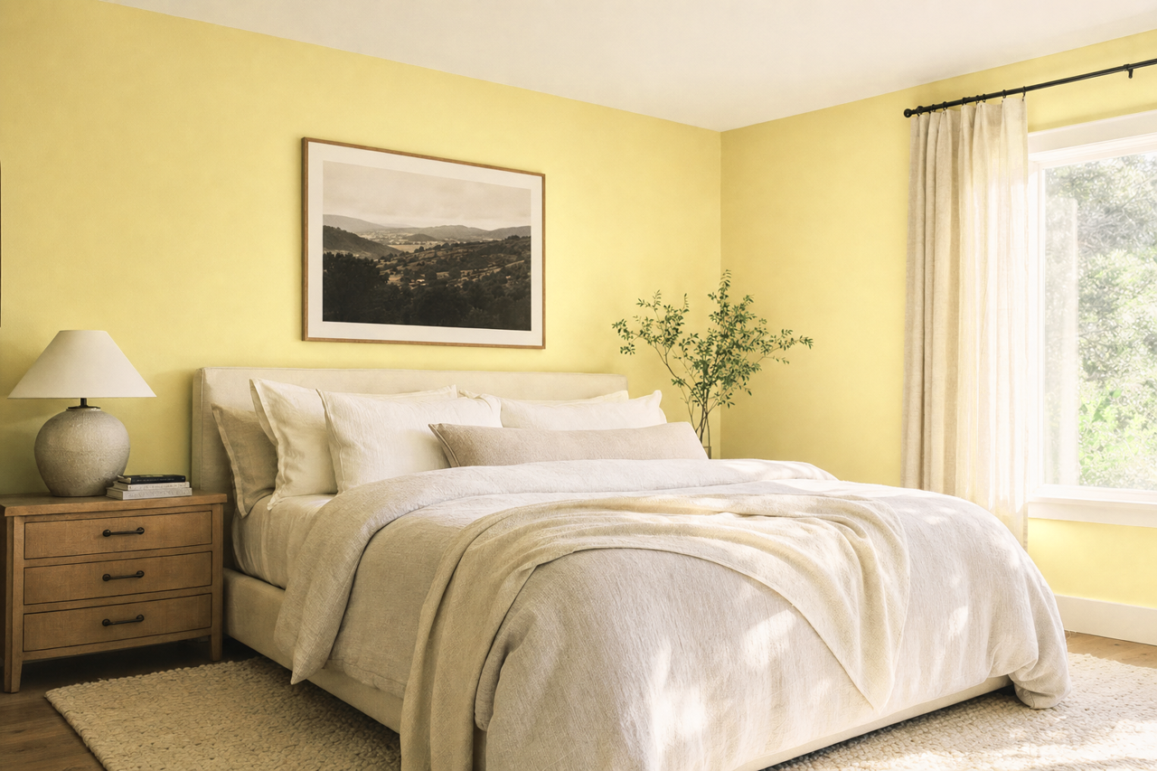 Sweet by Benjamin Moore on interiors