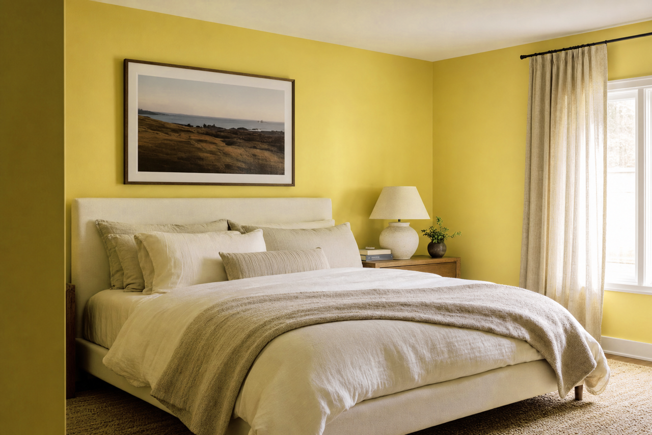 Sweet by Benjamin Moore on interiors